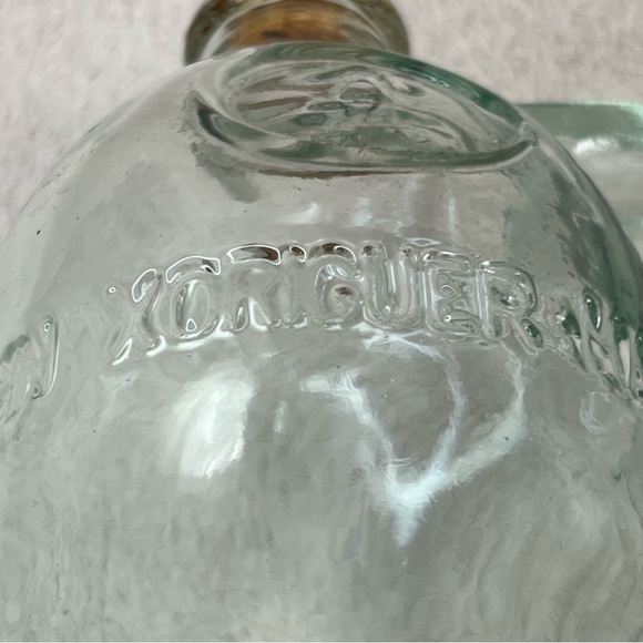 Vintage Glass Bottle w/Cork Gin Xoriguer-Mahon-Menorca, Spain-16oz-Vtg-90s-Retro - Picture 7 of 13